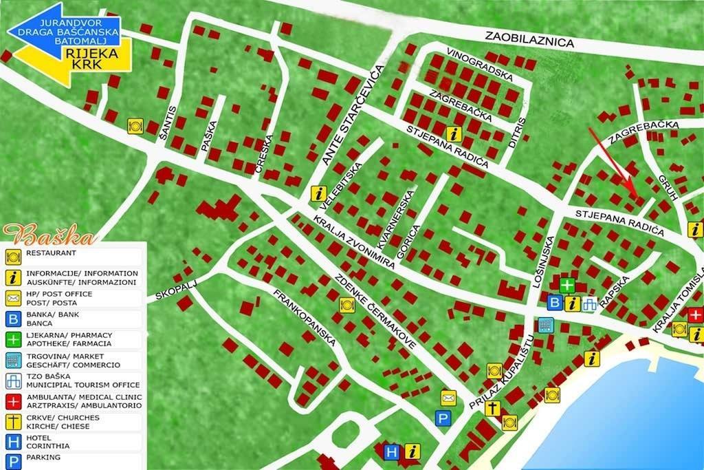 Apartments Tanja & Boris Baška Екстериор снимка
